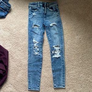 AE skinnies